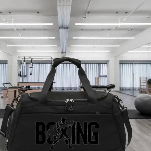 Large Capacity Boxing Duffel Bag with Gym & Yoga Backpack Design